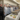 Volunteers lined up with aprons waiting to serve meals