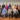 Donald Kent Residents and Staff both standing and sitting and posing for camera.