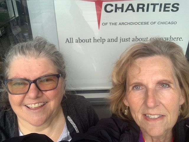 Janice and Susan Selfie