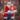A Christmas Blessing at the Celebration of Giving. Child poses with Santa